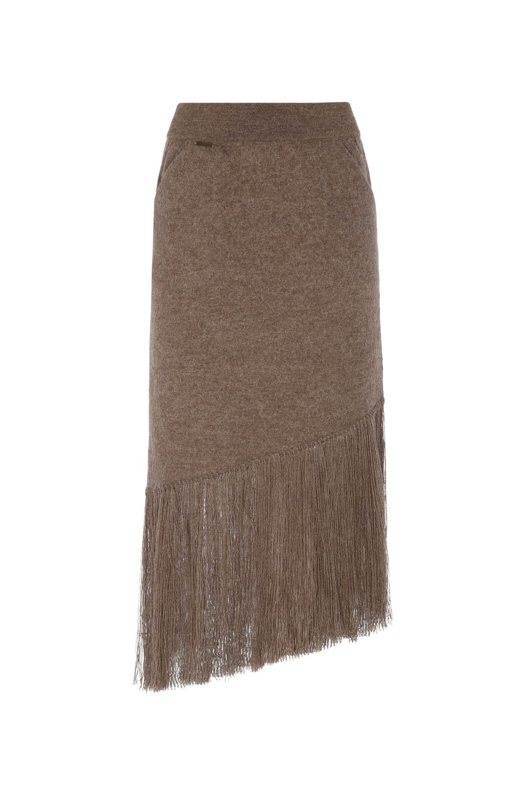 Brown suede skirt yarn clearance