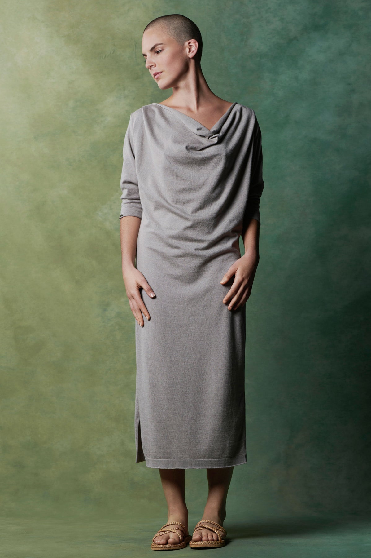 Cotton Drape Dress Carina Hildebrandt Cotton Drape Dress Carina Hildebrandt