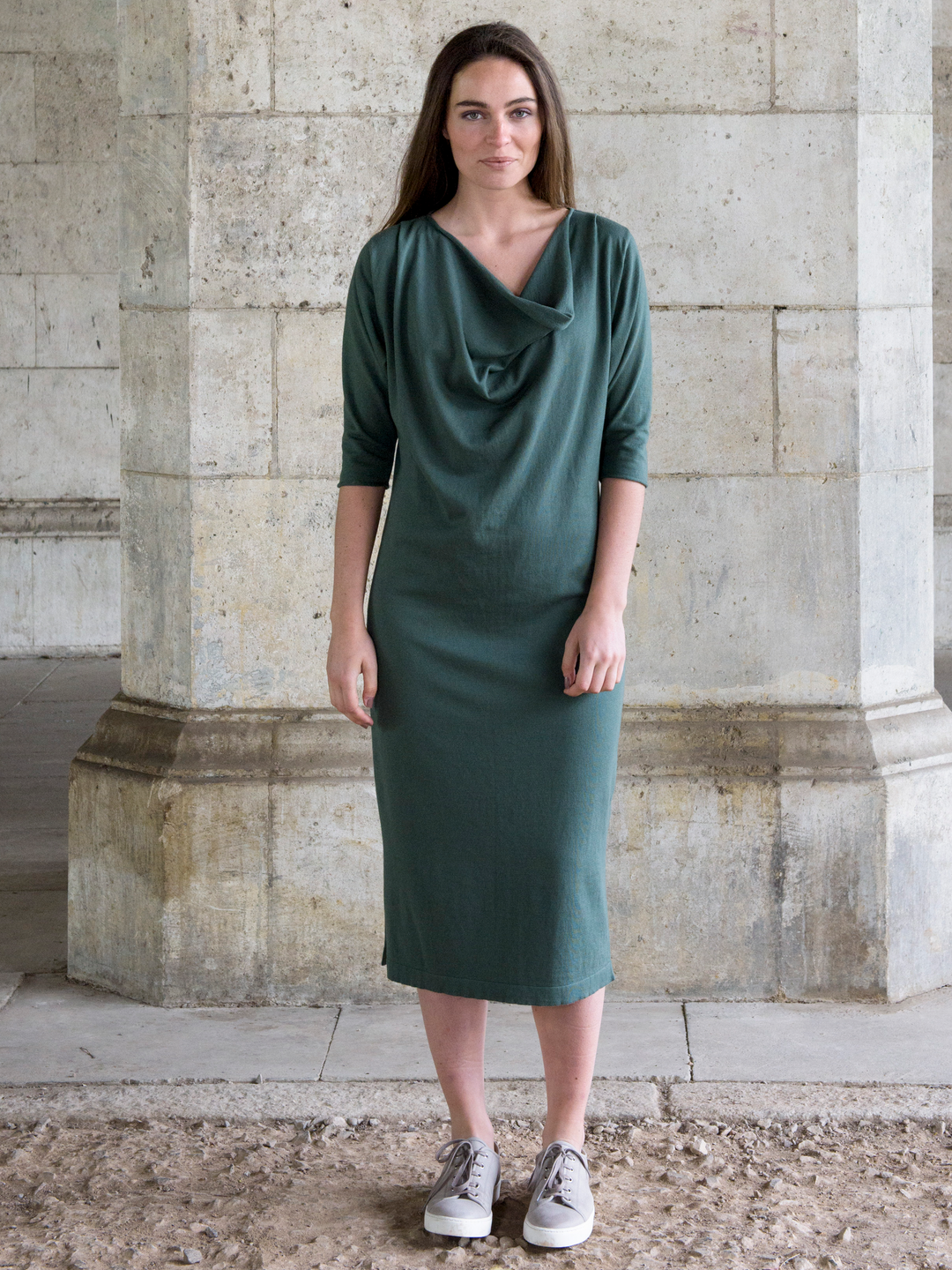 Cotton Drape Dress – Carina Hildebrandt