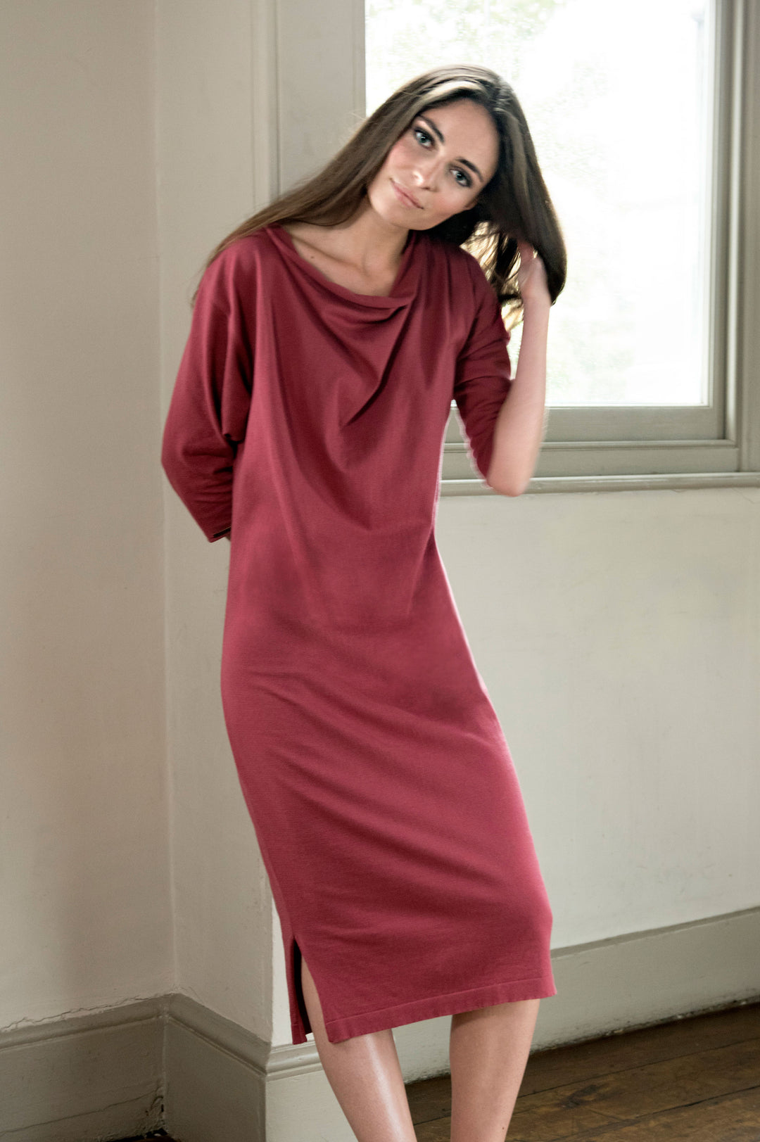 Cotton Drape Dress – Carina Hildebrandt