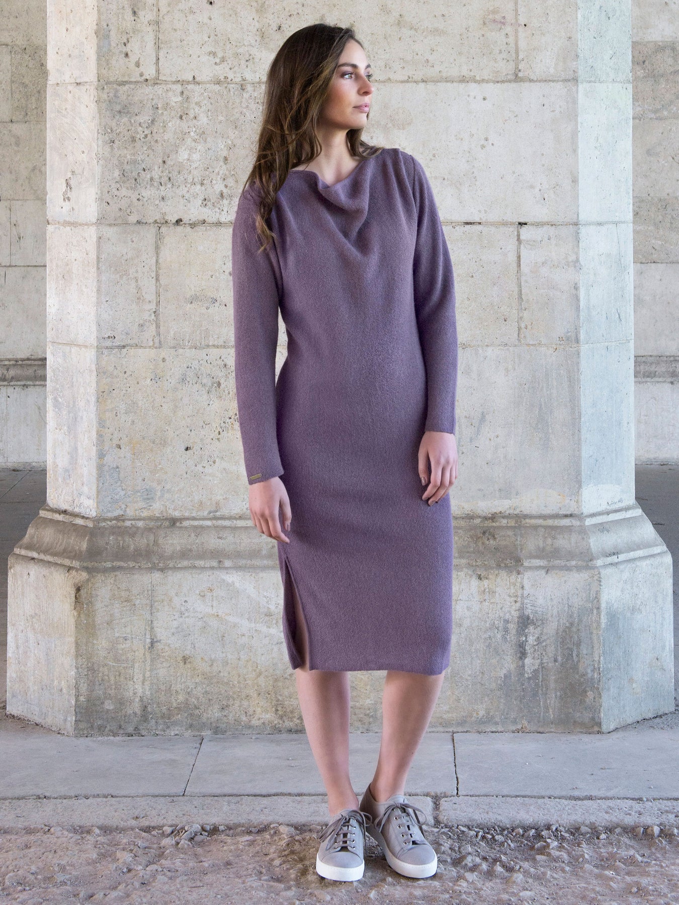 Drape Knit Dress Carina Hildebrandt Drape Knit Dress Carina Hildebrandt